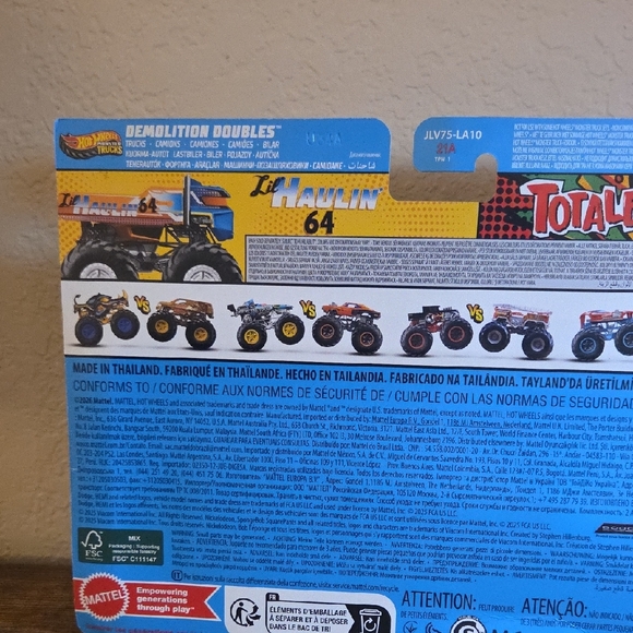 Hot Wheels Monster Trucks - Blue and Green Duo - Picture 5 of 6